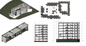 Office complex 17 floors with 3 parking 10 Office complex 17 floors with 3 parking