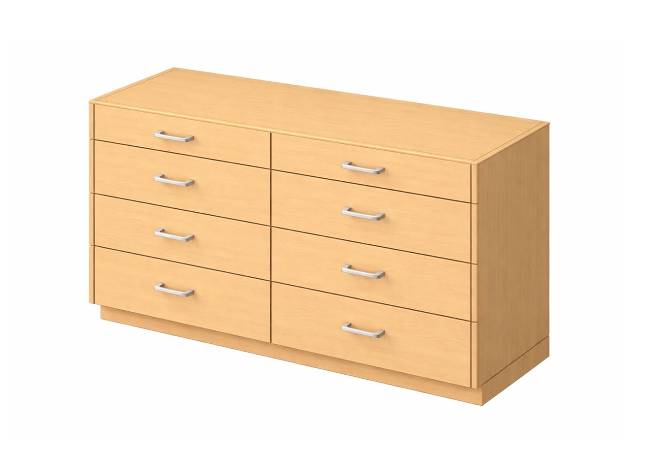 Dresser with 6 Drawers and 1 Wide Drawer