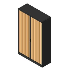Office storage cabinet with slatted doors 9 Office Storage Cabinet