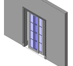 Sliding door 3d generic
