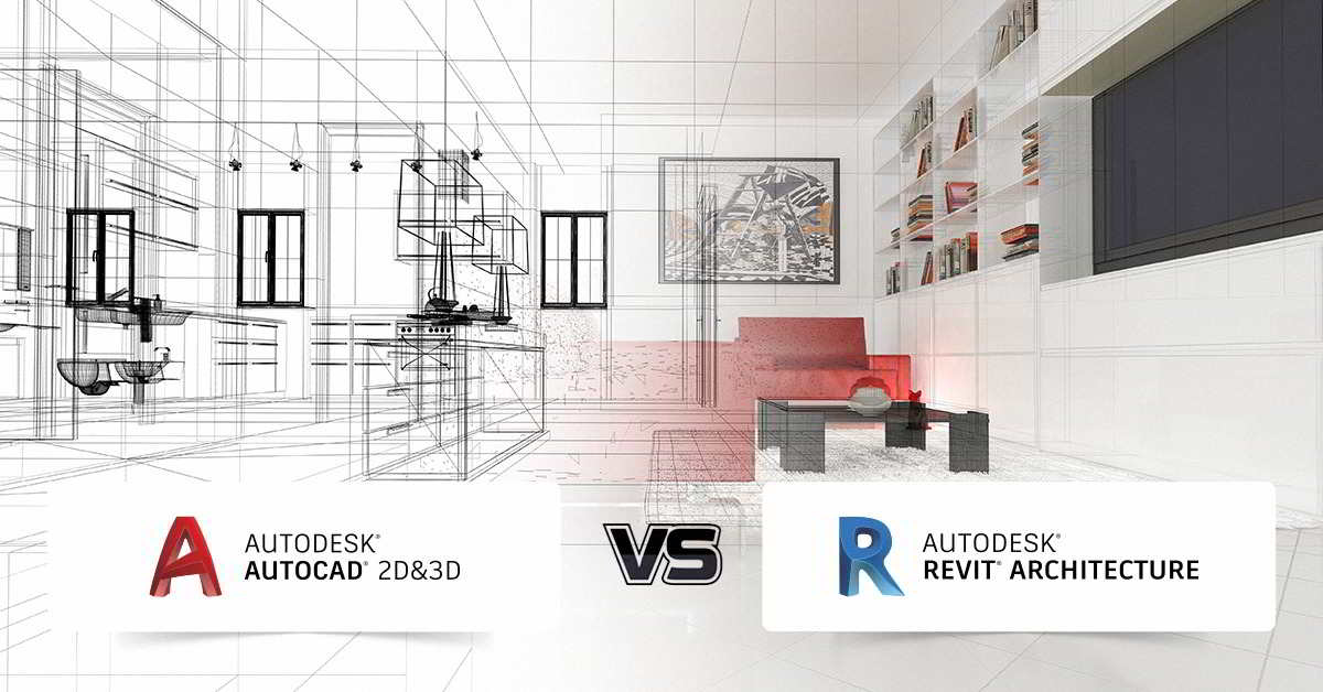 difference between revit and autocad