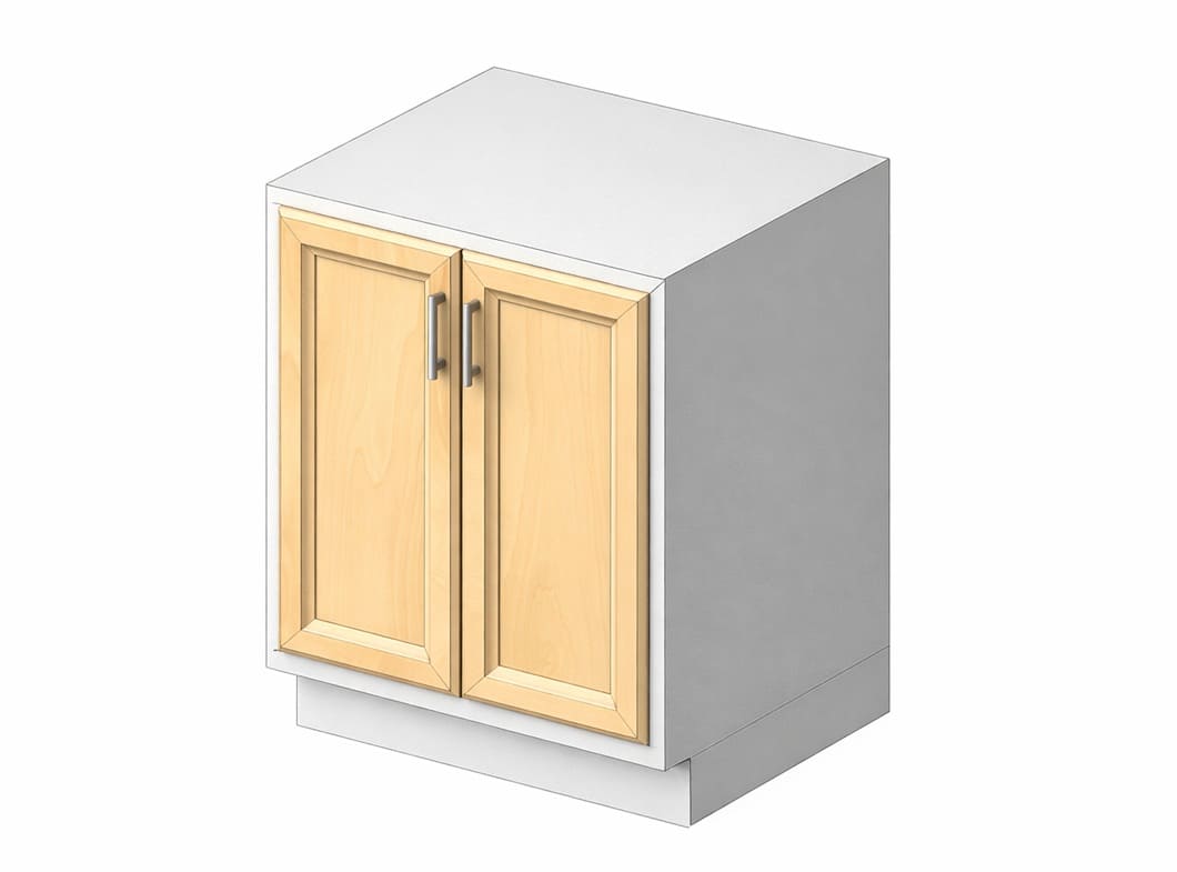 Base Cabinet 2‑Door 24x24x34