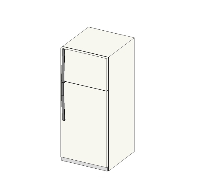 Refrigerator in revit