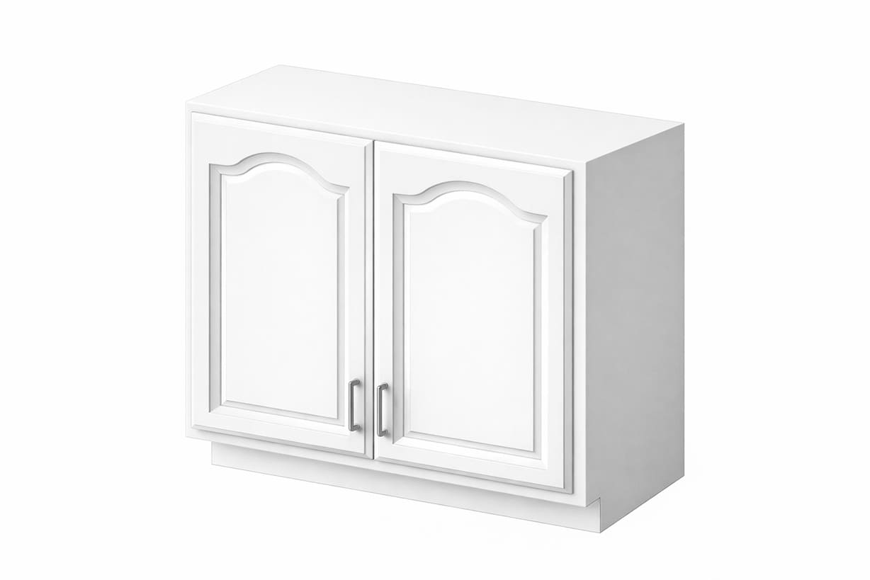 Wall Cabinet 2‑Door 27x12x25
