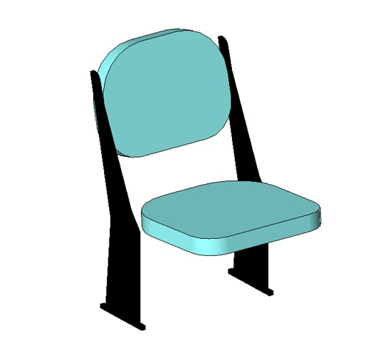 Auditorium chair professional fixed seat 1 Auditorium chair