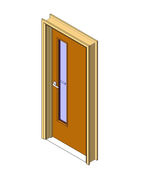 Wooden door