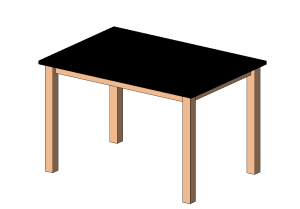 Simple Dining Table