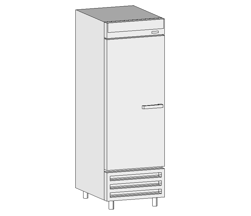 Single-Door Commercial Freezer