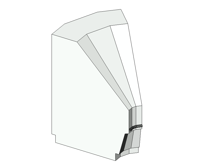 Wedge - 45 Deg Closed - Inside