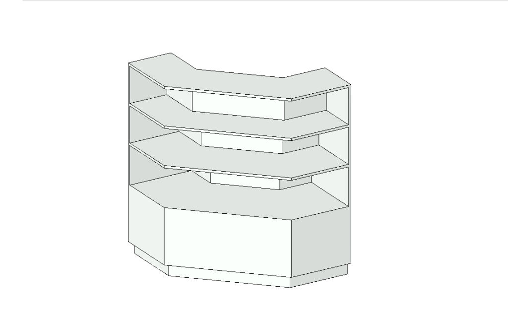 Display Racks Revit Family Revit Families & BIM Objects Of Retail Display Furniture ¡Free Download!