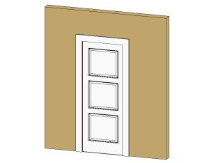 paneled door