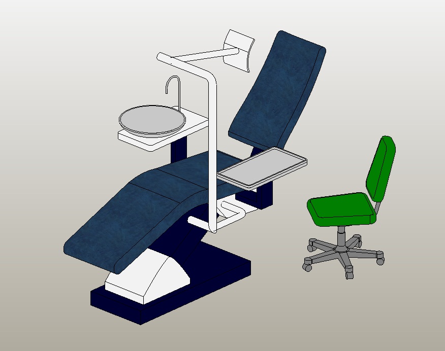 dental chair Revit family