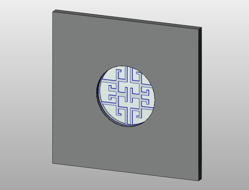door with circular glass