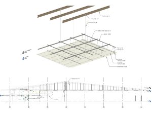 T-bar ceiling system
