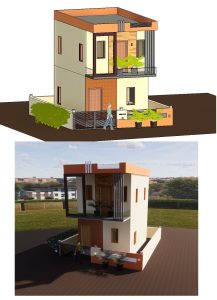 house-residential-3d