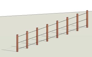 Fencing - Post and wire
