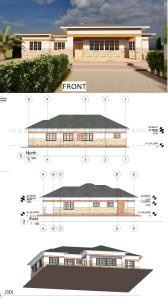 PROPOSED 3 BEDROOM BUNGALOW