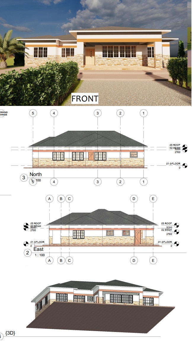 PROPOSED 3 BEDROOM BUNGALOW