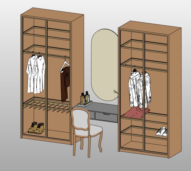 Walk-in Closet Set