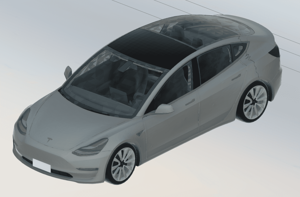 Factory Model Rvt 2018 Tesla Model 3 In Revit | Free Download! (54.59 MB) | Library Revit