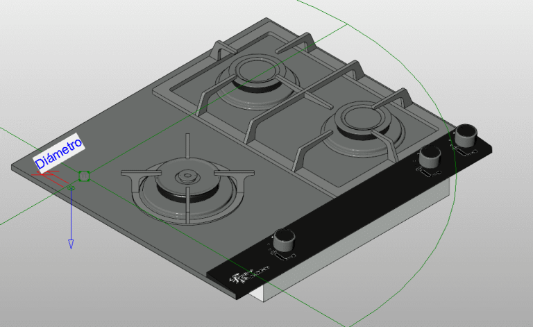 3Q Platinium Cooktop