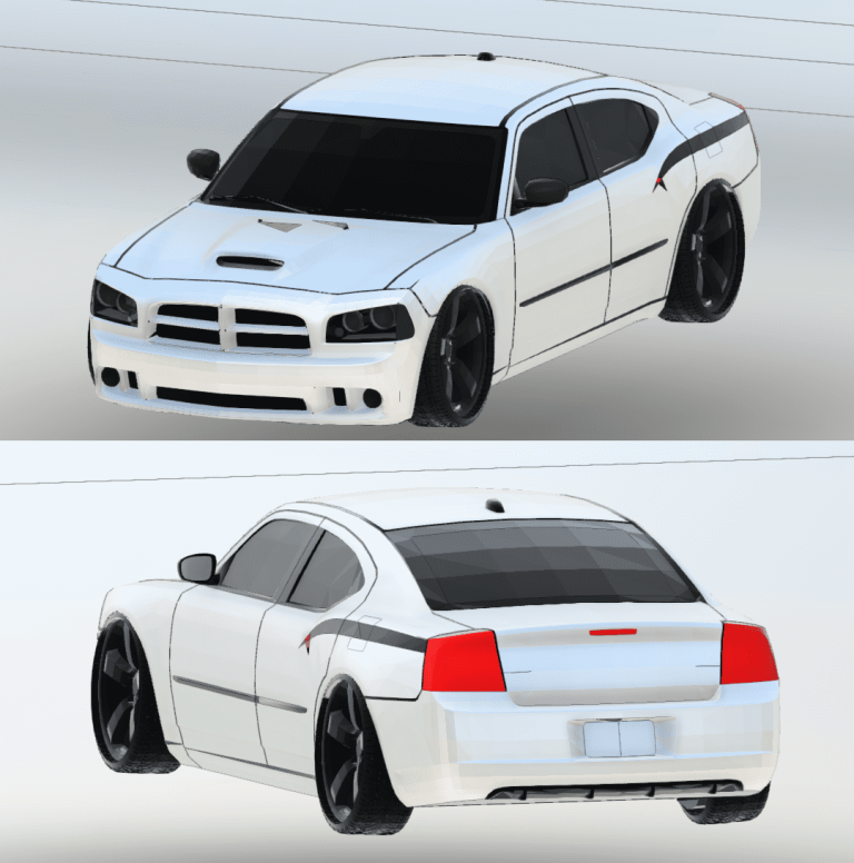 Dodge Charger srt8 Stanced