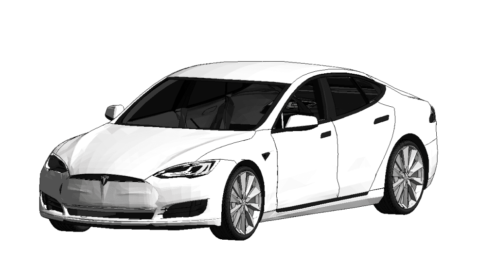 Tesla Model S In Revit | Free Download! (3.36 MB) | Library Revit