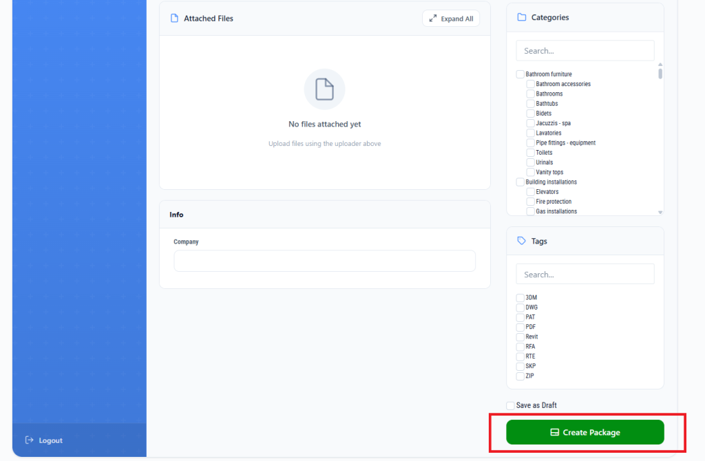 How to Upload Projects on Library Revit 3 Review and Publish