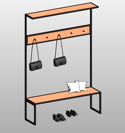 Entryway hall tree modern bench with hooks 1 entryway hall tree with bench and hooks