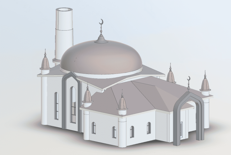 Mosque Architectural Model