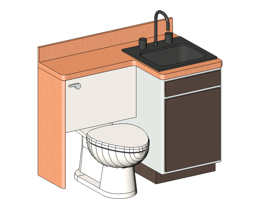 Compact Toilet and Sink Combo