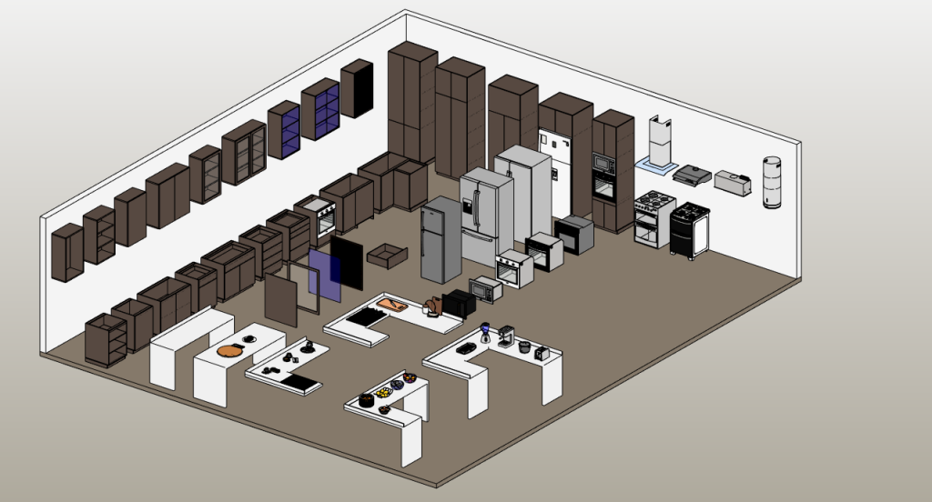 Kitchen Cookware Revit File Comprehensive Kitchen Appliances Set In Revit | Free Download! (85.82 ...
