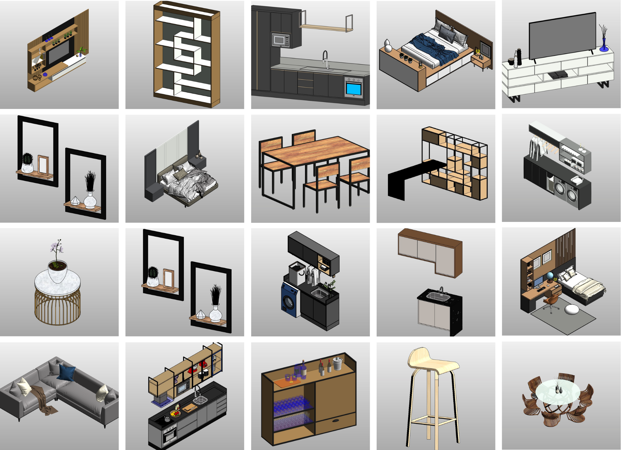 BIM Best Practices: Collaborative Workspaces With Revit Families ...