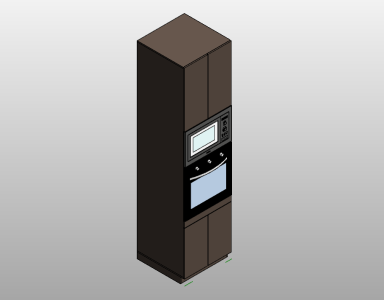 Integrated Oven and Microwave Cabinet