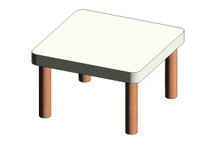 Simple Wooden Stool