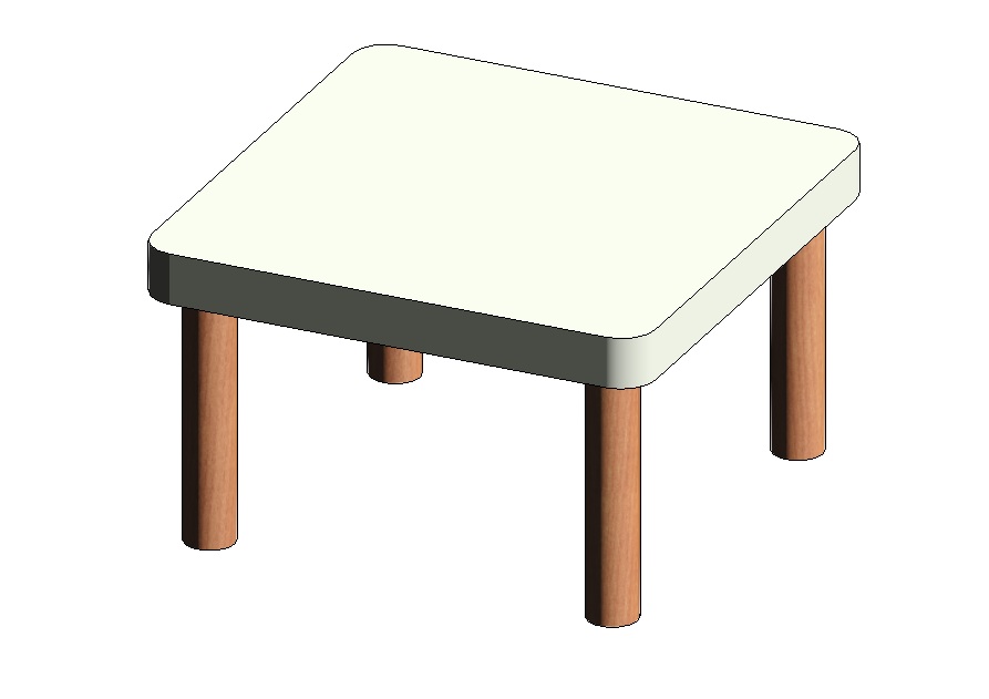 Simple Wooden Stool