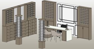 Optical Store Furniture Set 1 Optical Store Furniture Set