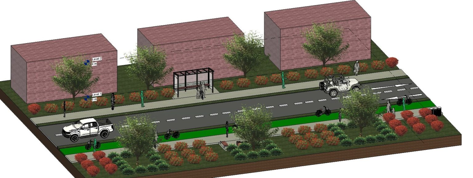 Street Design Template In Revit | Free Download! (46.47 MB) | Library Revit