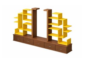 Modular Shelving with Drawer Base