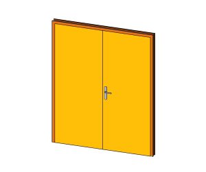 double flush door