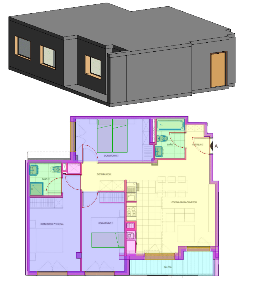 Project Rvt Single-Story House Plan In Revit | Free Download! (5.58 MB) | Library Revit