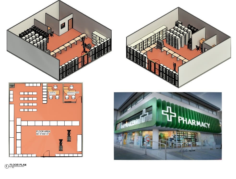 Pharmacy Retail Shop 1 Pharmacy Retail Shop