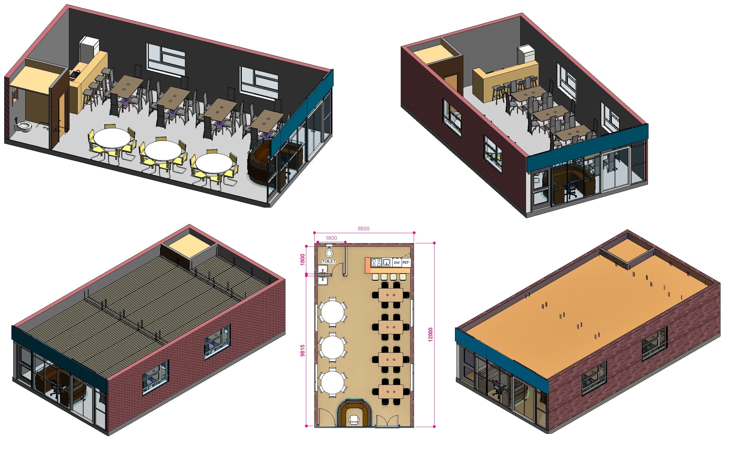 Small Cafeteria Fit-Out