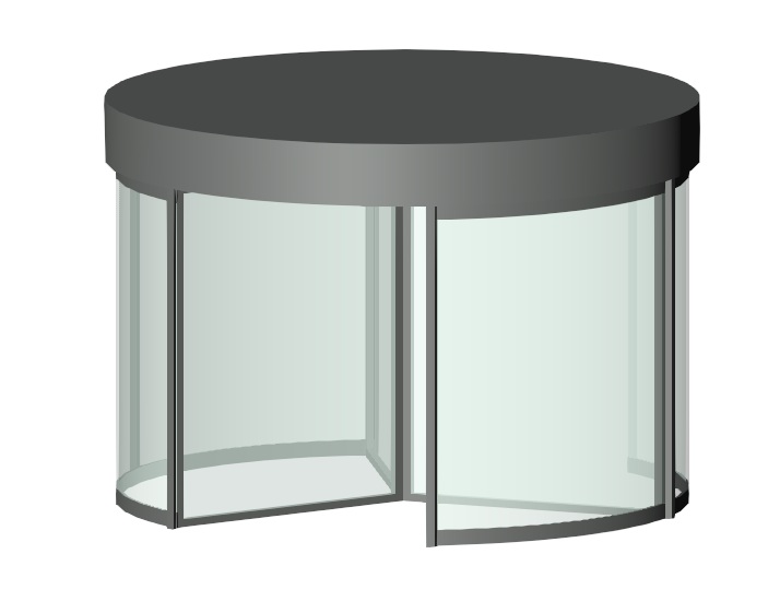Revolving Door – Circular Glazed Entrance 1 Revolving Door