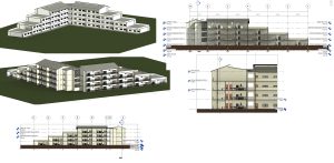 Teachers’ Housing Block – Stepped Apartment Complex 7 Teachers’ Housing Block