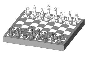 Chess Set (Board + 32 Pieces) 18 Chess Set