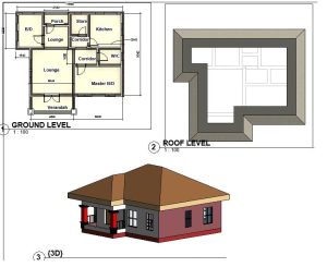 Compact 1-Story Bungalow House 21 Compact 1-Story Bungalow House