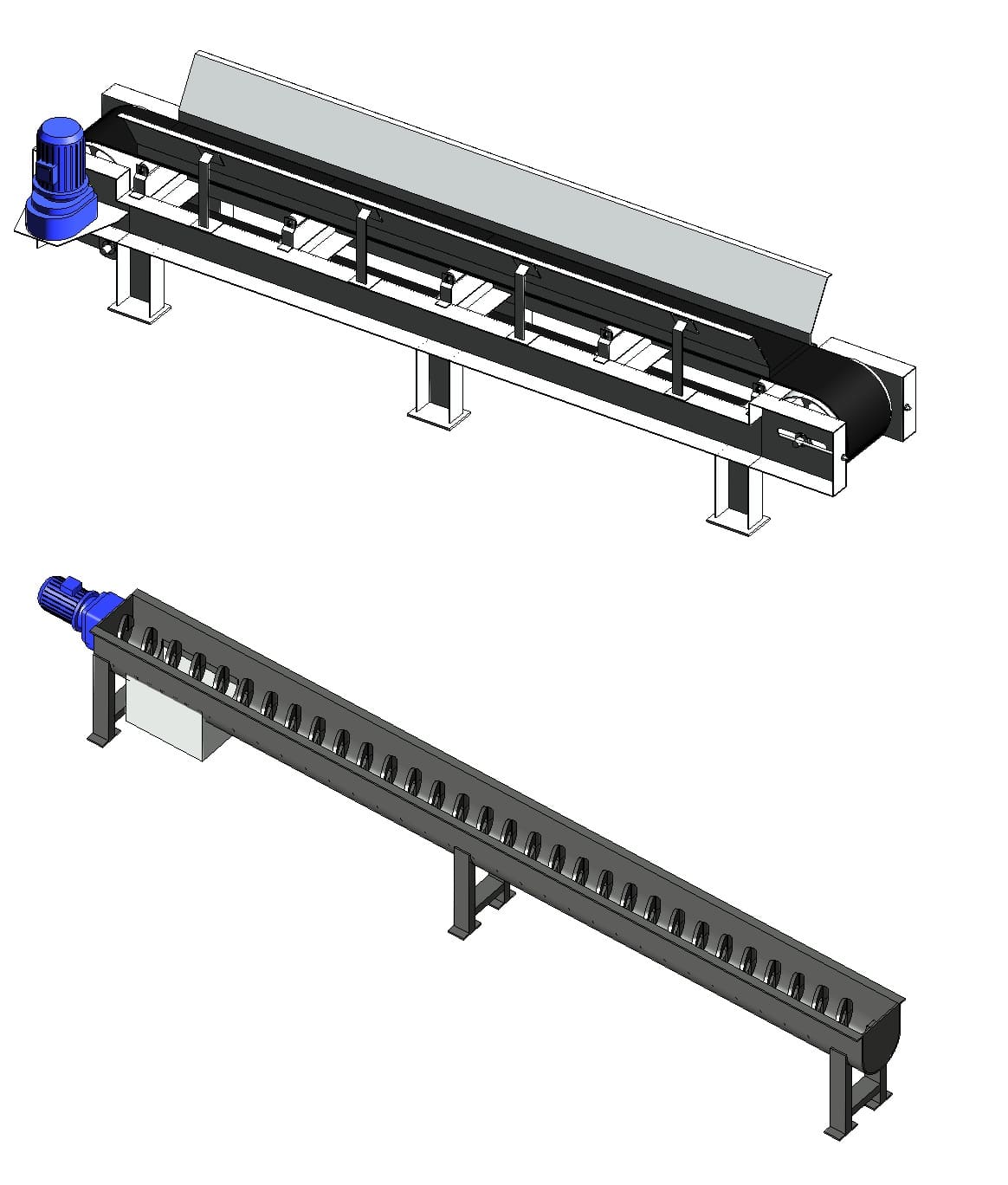 Industrial Conveyors for Water Treatment Plants