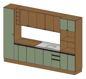 Sleek Modular Kitchen Cabinet Set 11 Sleek Modular Kitchen Cabinet Set