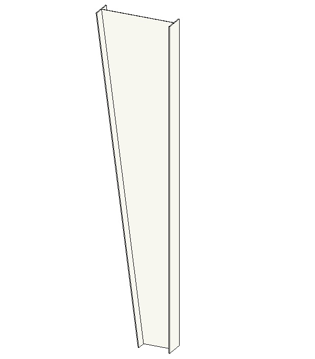 Parametric Pre‑Engineered Steel Column (Tapered I‑Section) 1 Parametric Pre‑Engineered Steel Column